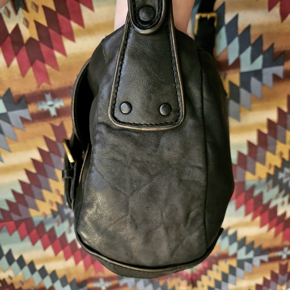 Old Gringo Black Leather Crossbody Messenger Bag - Picture 4 of 13